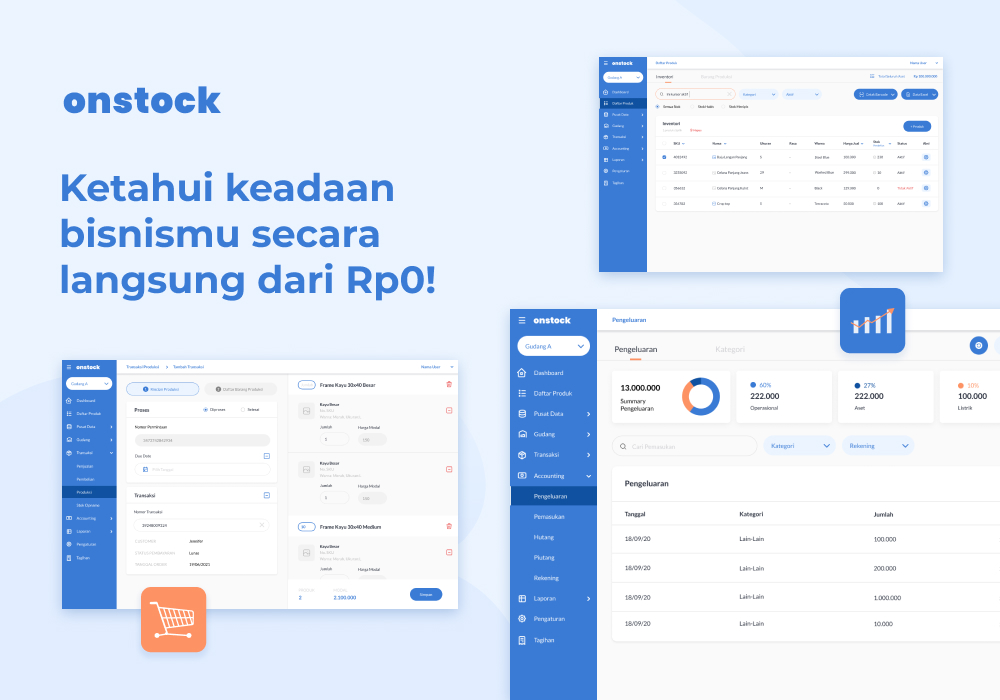 ONSTOCK: Platform Manajemen Stok Barang untuk UMKM